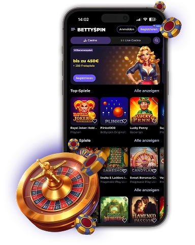 BettySpin Casino Mobile